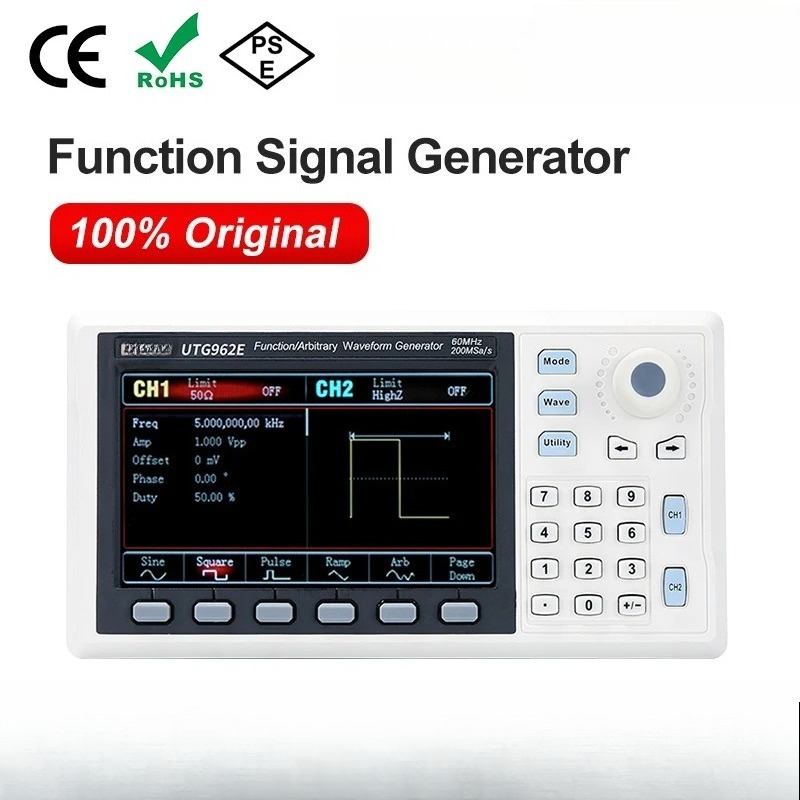 Function Signal Generator UTG9 - đánh giá và giá Function Arbitrary Waveform Generator