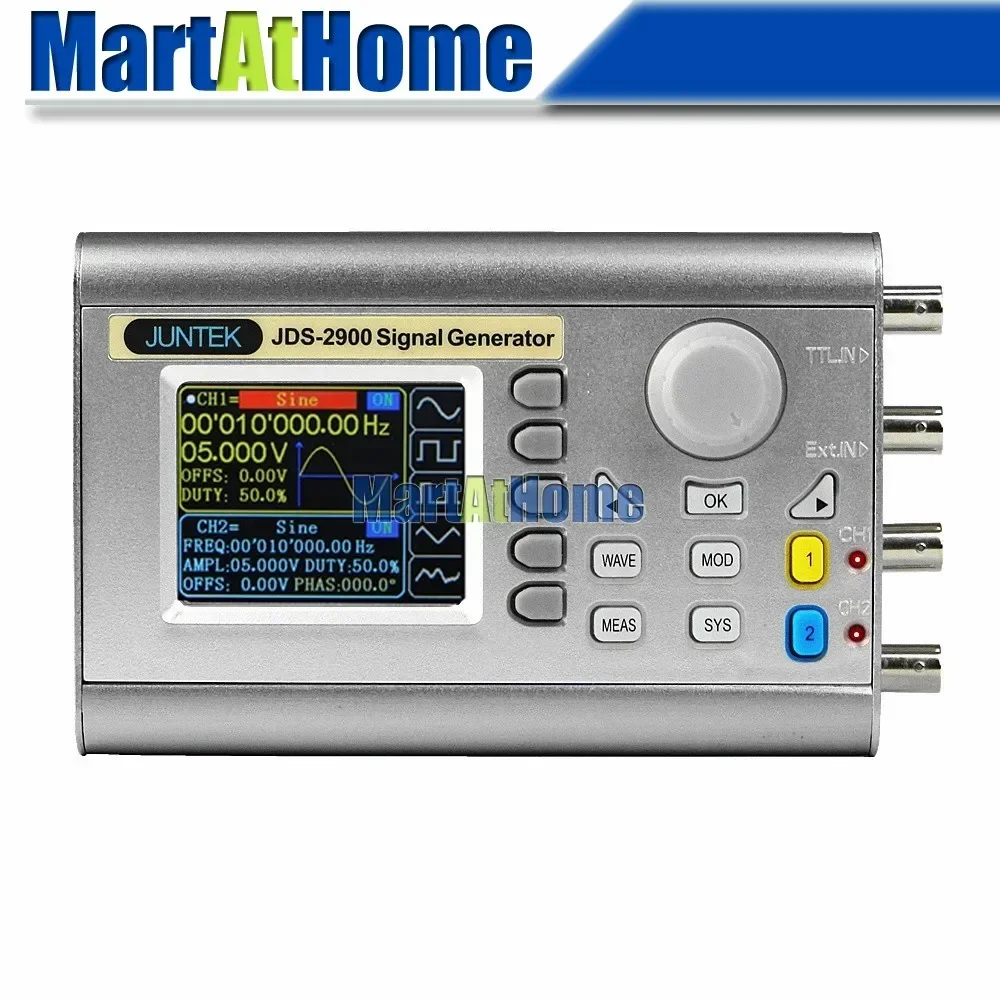 Digital Dual-channel DDS Signa - đánh giá và giá Function Arbitrary Waveform Generator