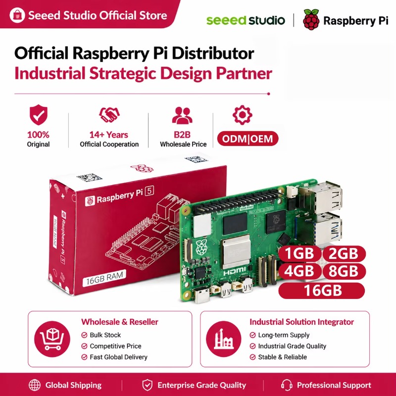 Wholesale Product Original 5 D - đánh giá và giá Raspberry Pi 5 8Gb Kit