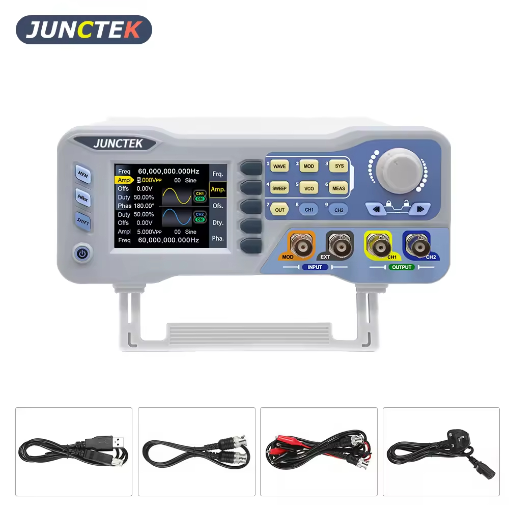 JDS8080 JUNCTEK 80MHz Dual Cha - đánh giá và giá Function Arbitrary Waveform Generator