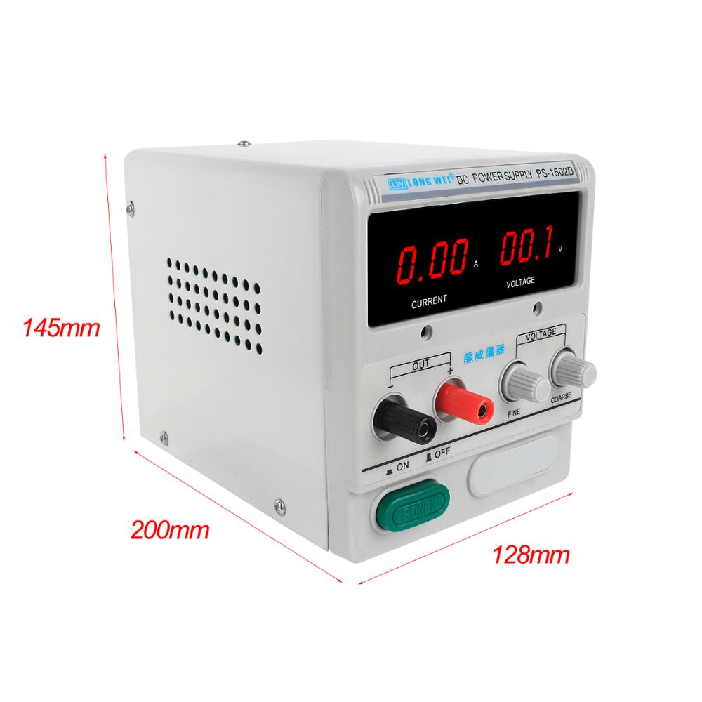 LW PS-1502D 1503D  PS-1505D 15 - đánh giá và giá Linear Lab Power Supply Adjustable